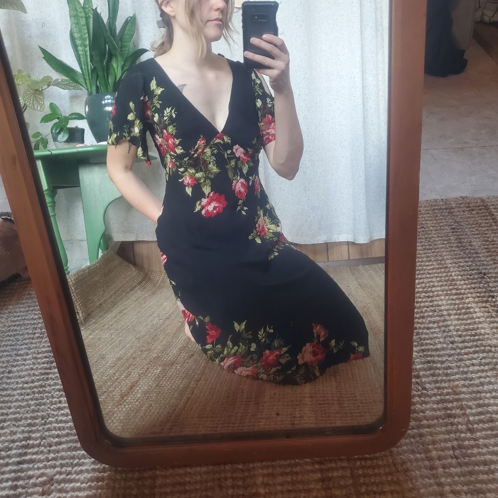 Silk dress